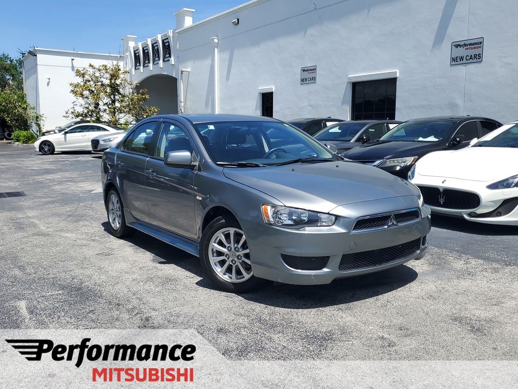 Mercury Gray 2014 Mitsubishi Lancer SE Sedan Automatic