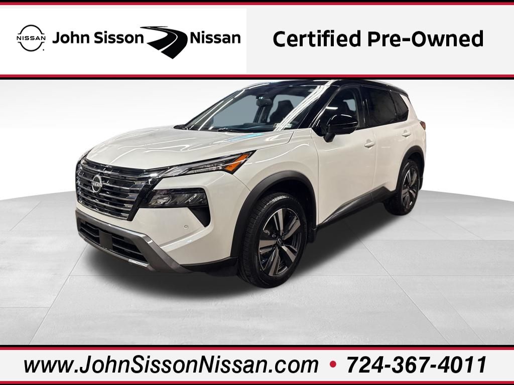 2025 Nissan Rogue SL White at South Hills Kia