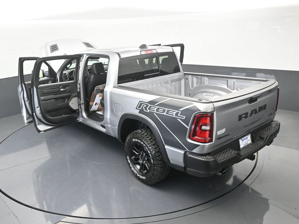 Used 2026 Billet Silver Metallic Clearcoat Ram Rebel image 36