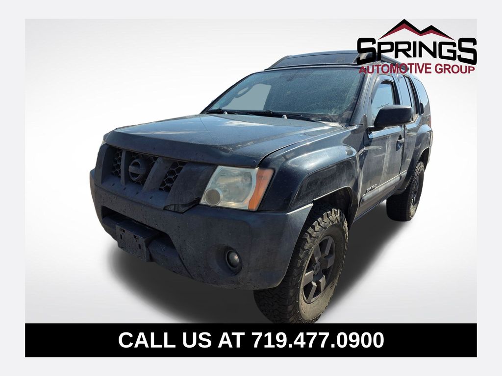 Super Black 2007 Nissan Xterra SUV / Crossover  5-Speed Automatic