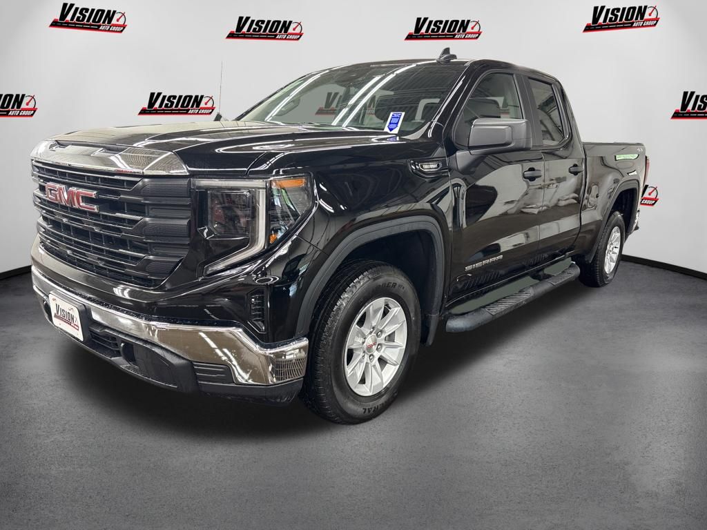 Onyx Black 2025 GMC Sierra 1500 Pickup Truck Four-Wheel Drive 8-Speed Automatic
