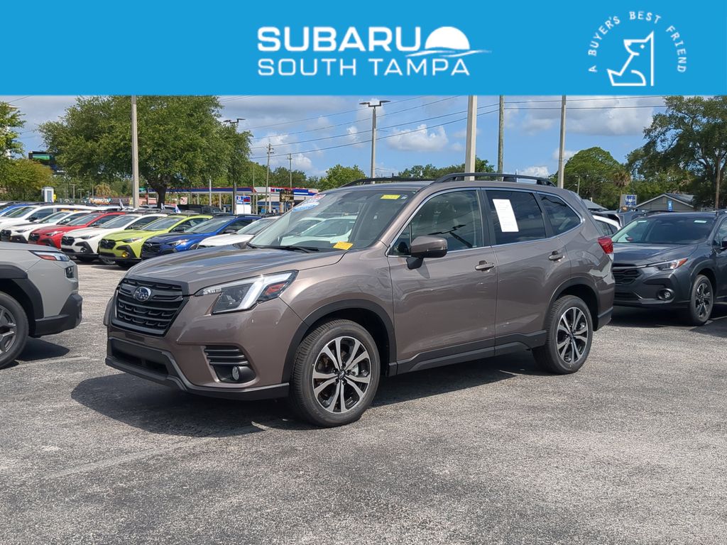 Brilliant Bronze Metallic 2022 Subaru Forester Limited Crossover AWD SUV / Crossover All-Wheel Drive Continuously Variable Transmission