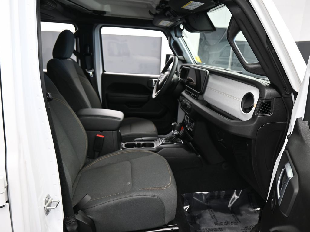 Used 2024 Bright White Clearcoat Jeep Sport S image 35