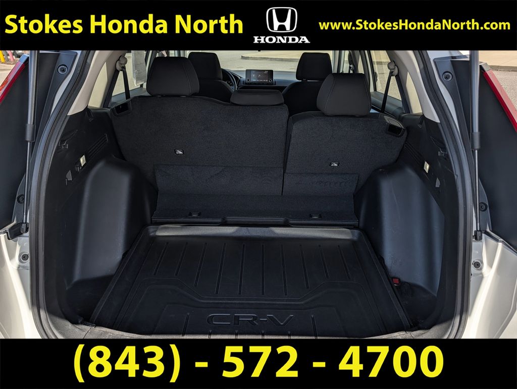 2023 Honda CR-V EX White at Stokes Honda North