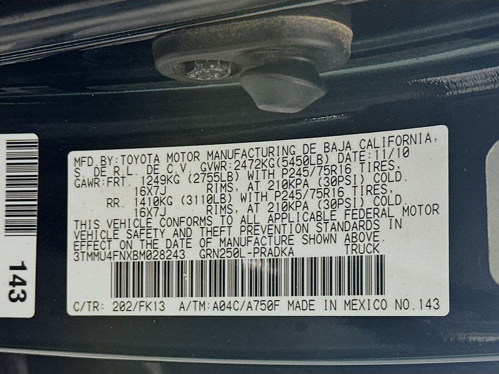 Used 2011 Black Toyota Base image 36