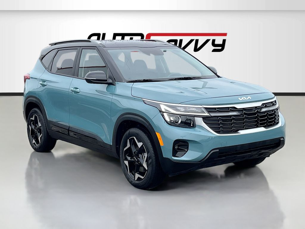 2025 Kia Seltos S Blue at Shottenkirk Kia Fort Bend