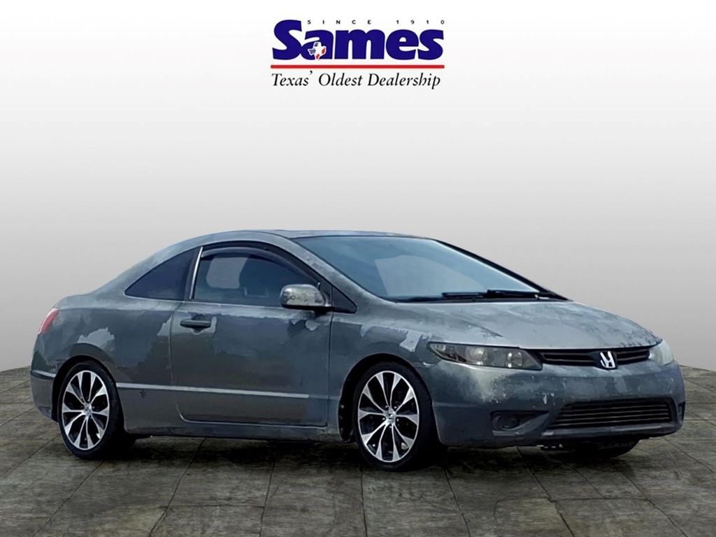 2007 Honda Civic Coupe EX Coupe Front-Wheel Drive 5-Speed Manual Overdrive