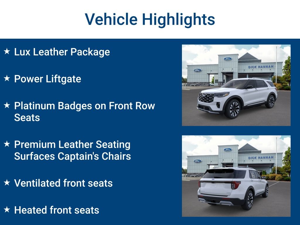 2026 Ford Explorer Platinum