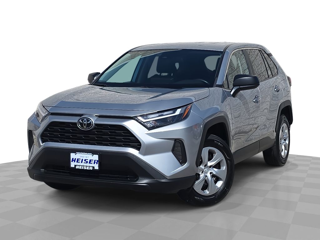 Silver Sky Metallic 2023 Toyota RAV4 LE AWD SUV / Crossover All-Wheel Drive 8-Speed Automatic