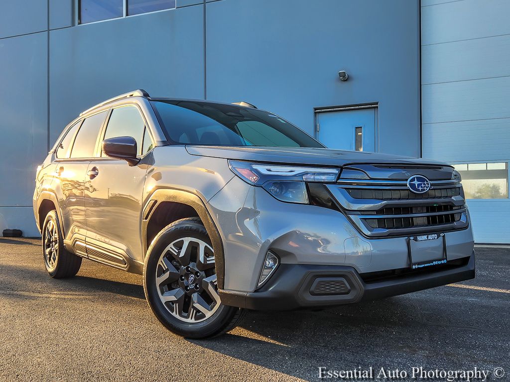 River Rock Pearl 2025 Subaru Forester SUV / Crossover All-Wheel Drive Continuously Variable Transmission