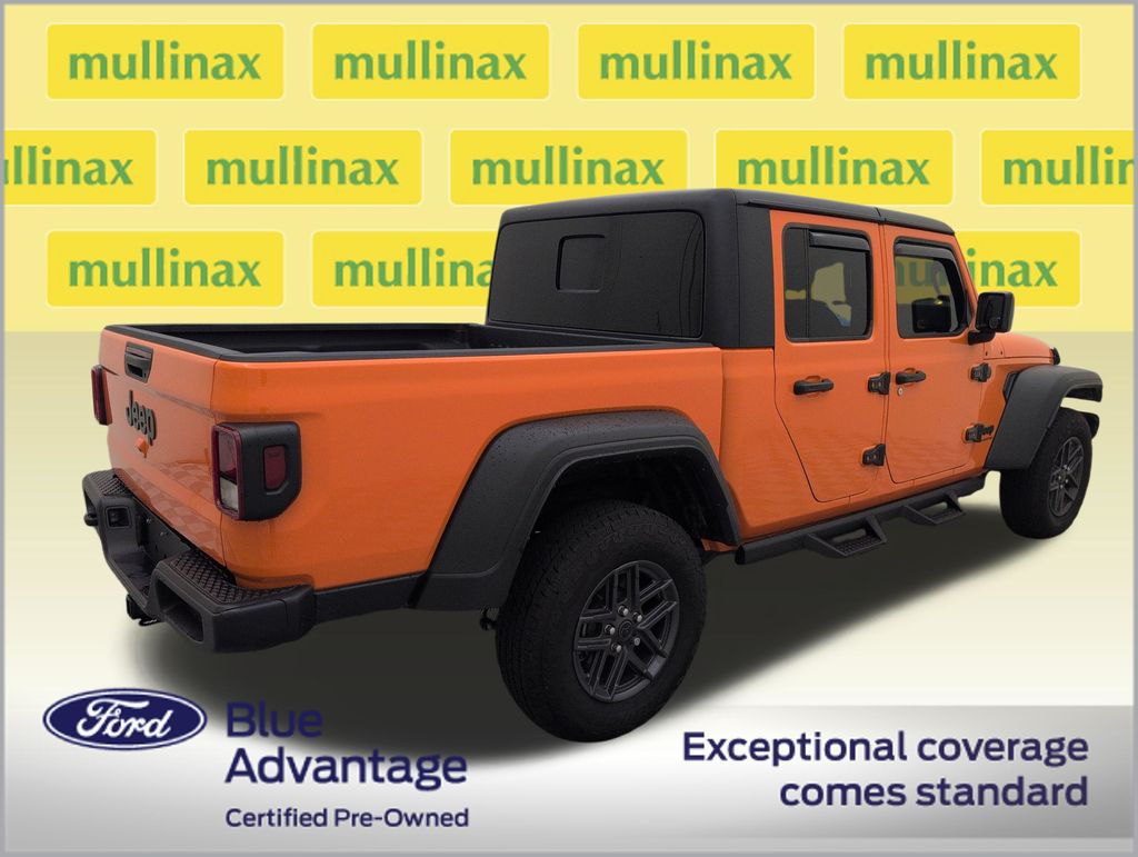 Certified Used 2025 Orange Jeep Sport S image 3