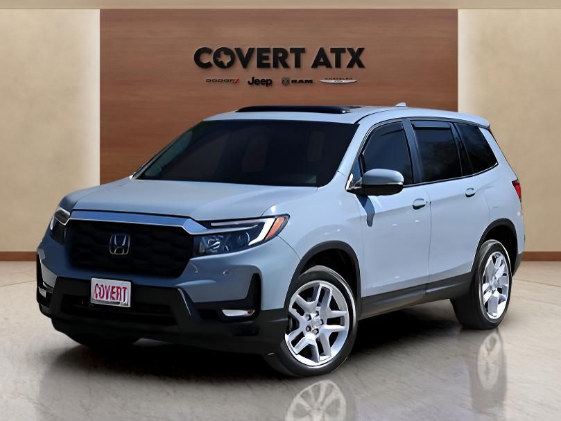 Sonic Gray Pearl 2025 Honda Passport EX-L AWD SUV / Crossover All-Wheel Drive 9-Speed Automatic