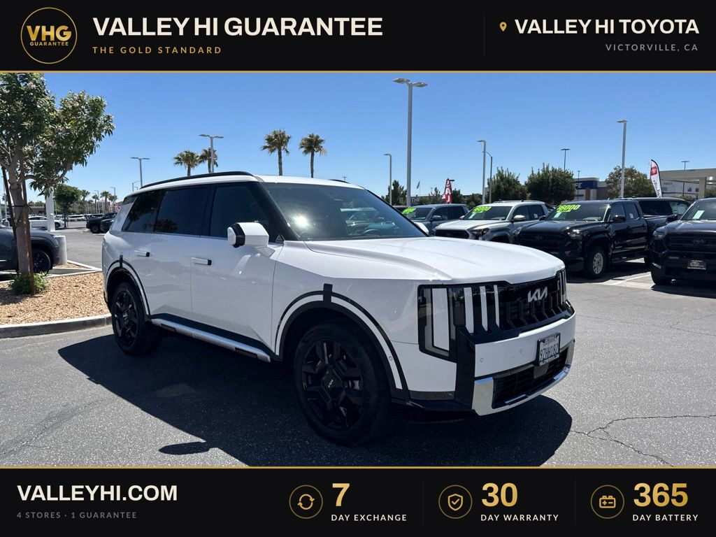 Glacial White Pearl 2027 Kia Telluride Hybrid SUV / Crossover All-Wheel Drive 6-Speed Automatic