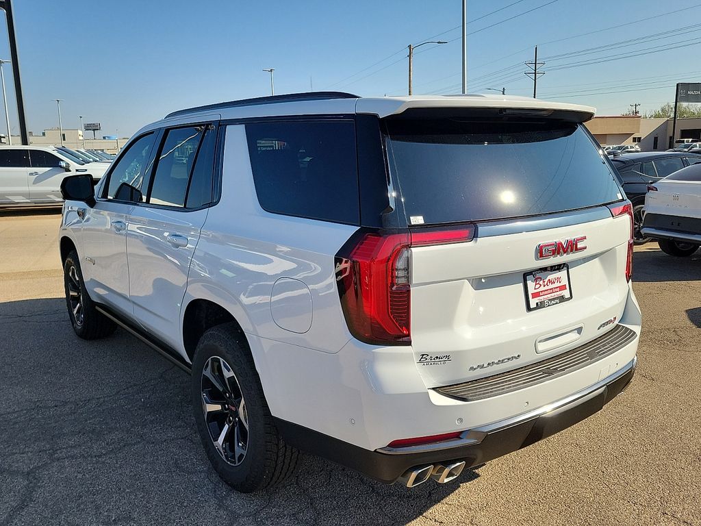2026 GMC Yukon AT4 White at Brown Buick GMC