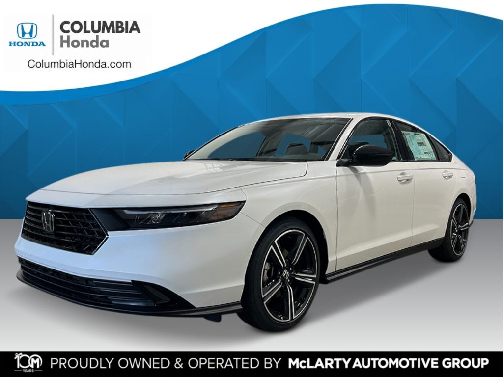 Platinum White Pearl 2026 Honda Accord Sedan Front-Wheel Drive Continuously Variable Transmission