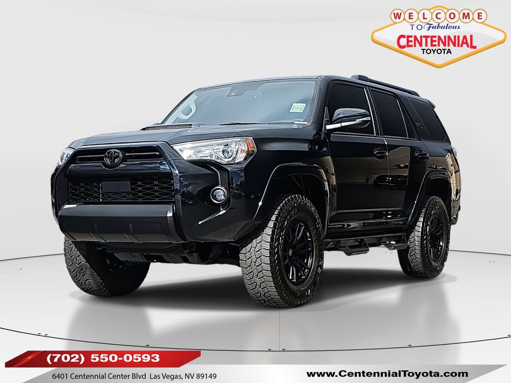 Midnight Black Metallic 2024 Toyota 4Runner TRD Off-Road Premium 4WD SUV / Crossover Four-Wheel Drive 5-Speed Automatic