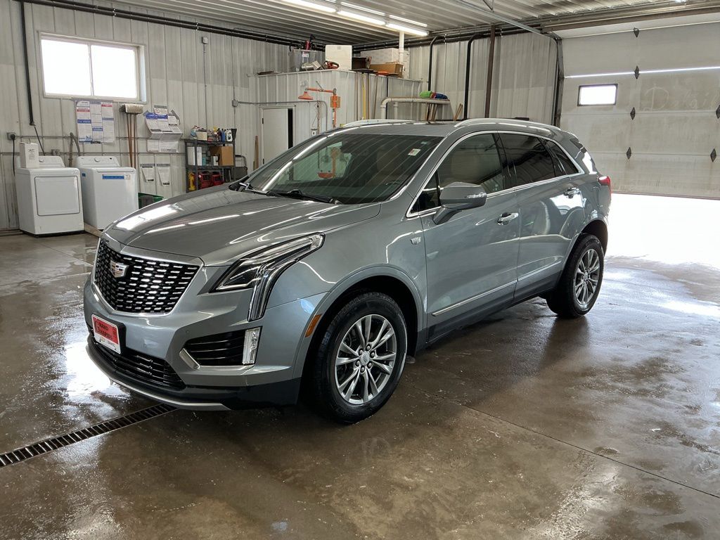 Gray 2023 Cadillac XT5 SUV / Crossover Four-Wheel Drive 9-Speed Automatic