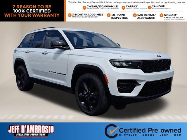 Bright White Clearcoat 2023 Jeep Grand Cherokee SUV / Crossover Four-Wheel Drive 8-Speed Automatic