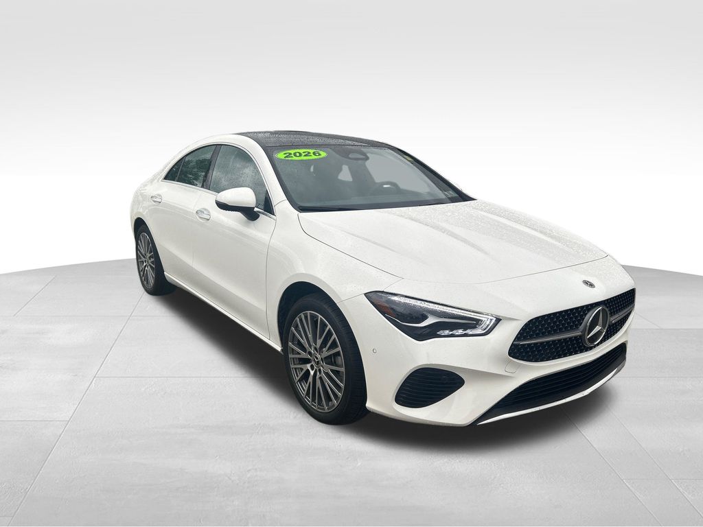 2026 Mercedes-Benz CLA CLA 250 White at John Sisson Motors