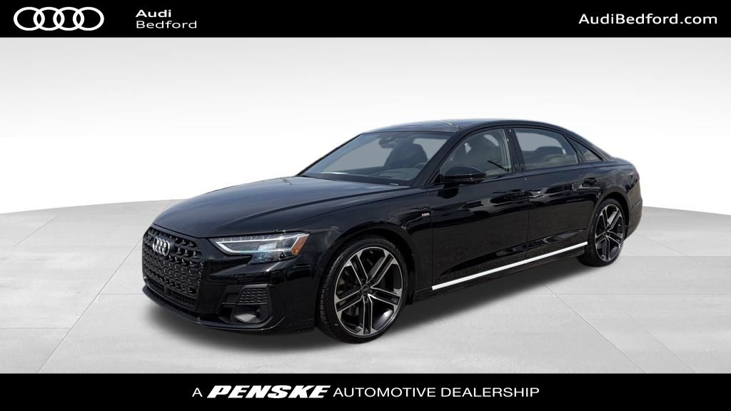 Mythos Black Metallic 2026 Audi A8 L quattro 55 TFSI Sedan All-Wheel Drive 8-Speed Automatic