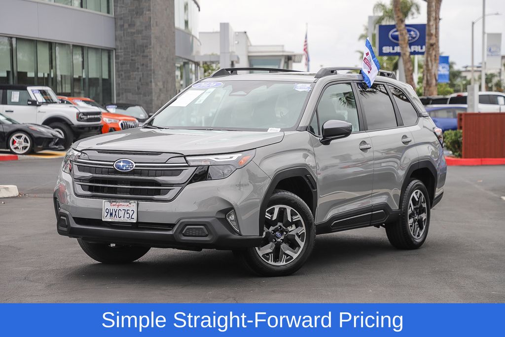 Pearl 2026 Subaru Forester Crossover AWD SUV / Crossover All-Wheel Drive Continuously Variable Transmission