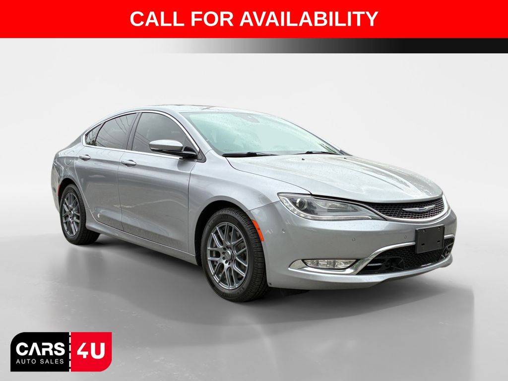  2015 Chrysler 200 C Sedan AWD   