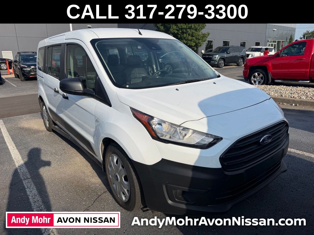 Frozen White 2022 Ford Transit Connect Van Front-Wheel Drive 8-Speed Automatic