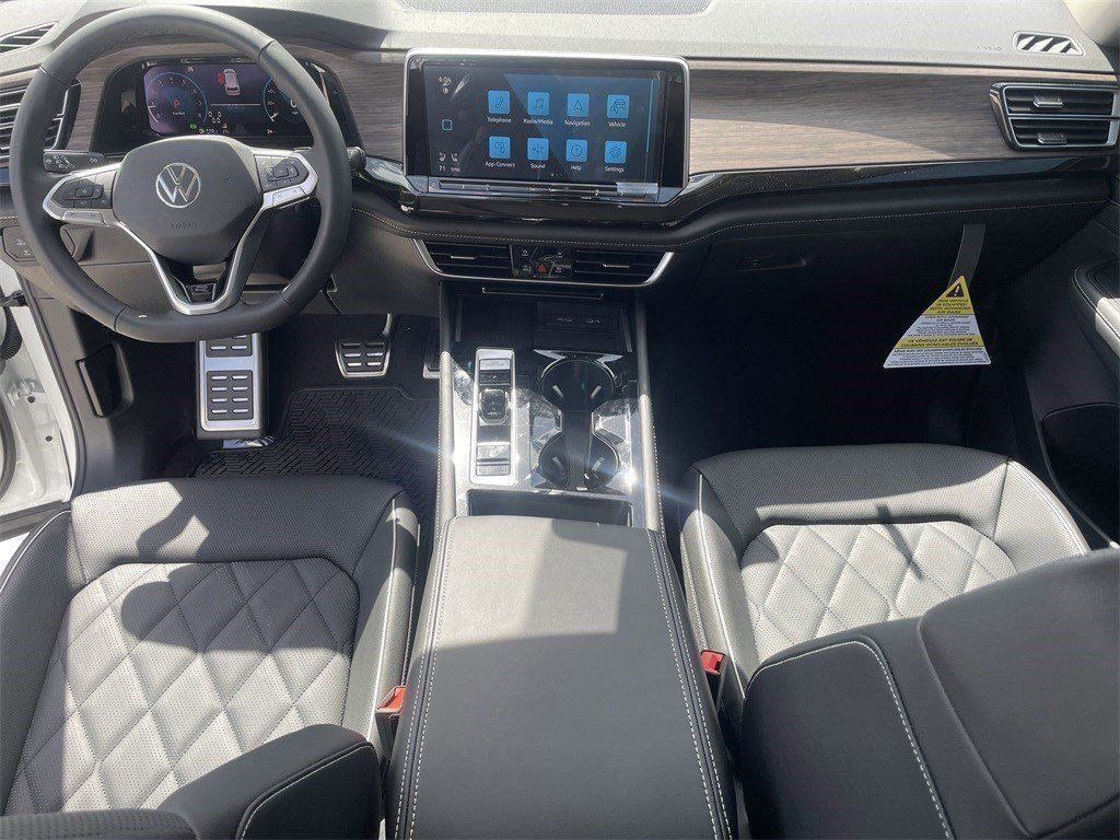 2025 Volkswagen Atlas 2.0T SEL Premium R-Line White at DeMontrond Automotive Group