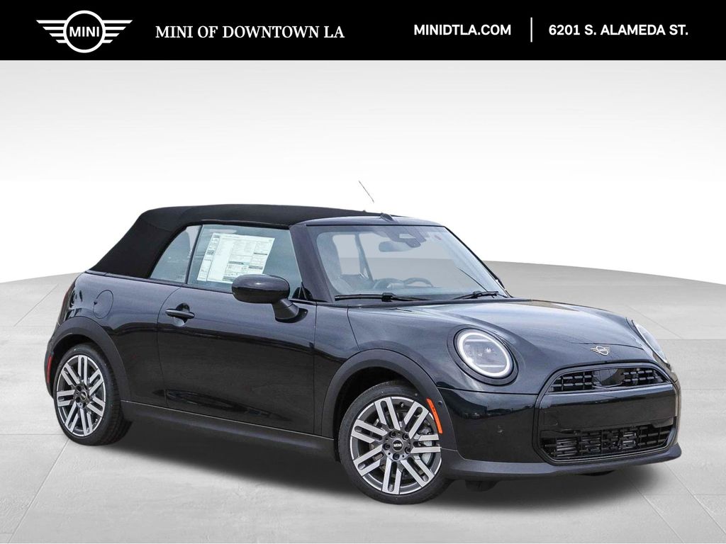 Midnight Black II Metallic 2026 MINI Cooper C Signature Trim Convertible FWD Convertible Front-Wheel Drive 7-Speed Automatic