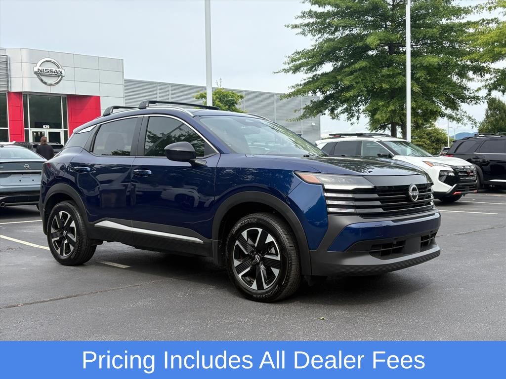 Deep Blue Pearl 2026 Nissan Kicks SUV / Crossover All-Wheel Drive Continuously Variable Transmission