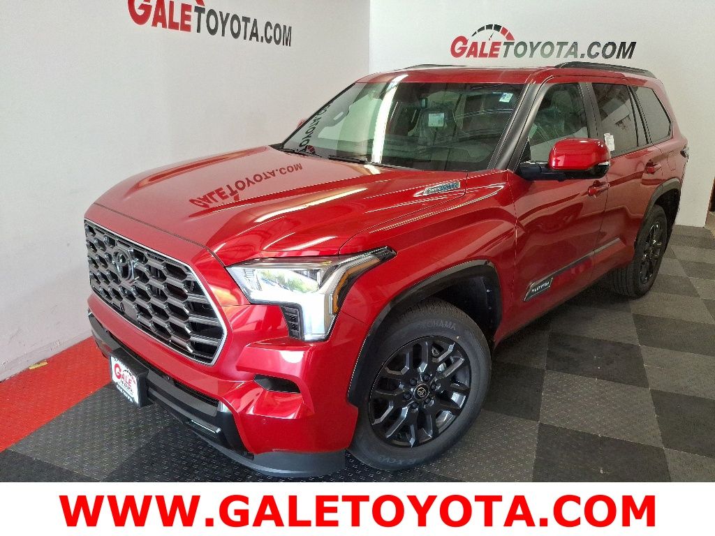 Red 2026 Toyota Sequoia Platinum 4WD SUV / Crossover Four-Wheel Drive Automatic