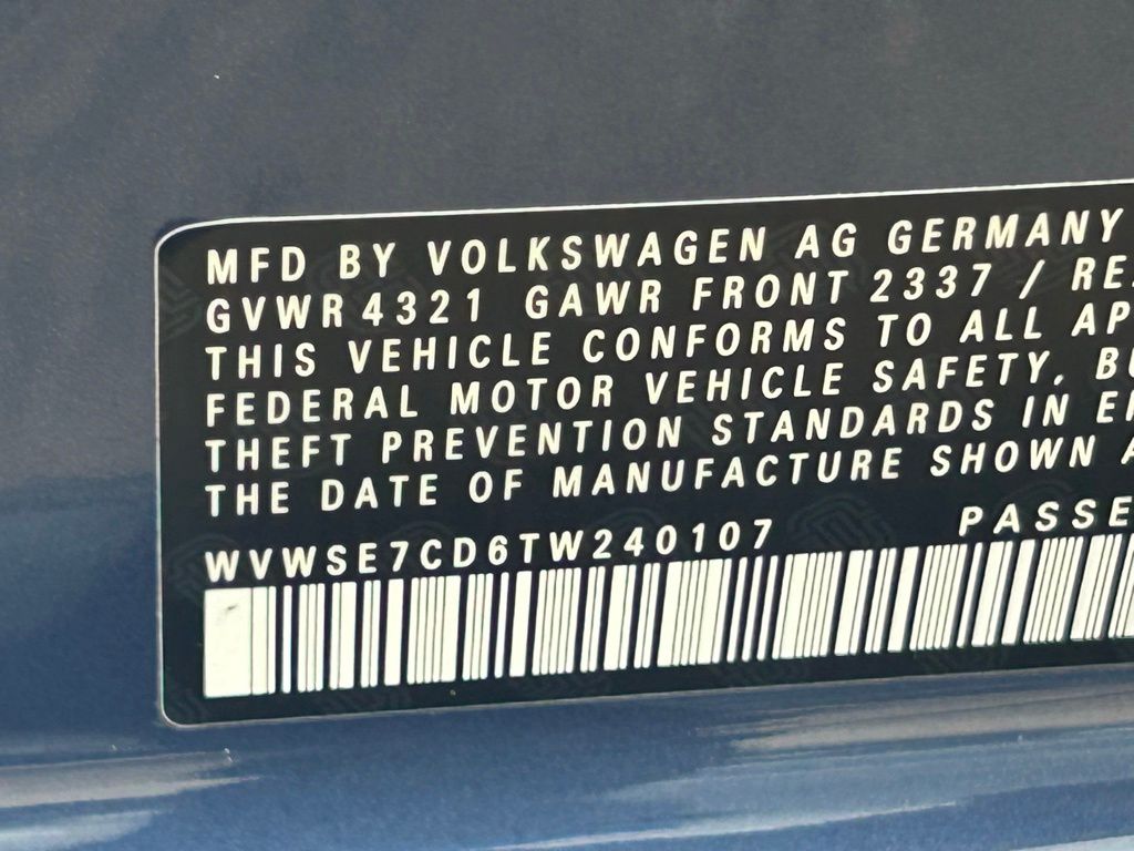 New 2026 Slate Blue Volkswagen 2.0T SE image 57