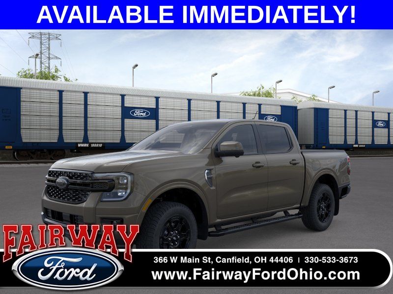 Marsh Gray 2026 Ford Ranger Pickup Truck Four-Wheel Drive Automatic