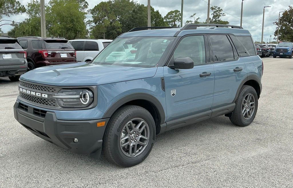 Blue (Azure Gray Metallic) 2025 Ford Bronco Sport Big Bend AWD SUV / Crossover All-Wheel Drive 8-Speed Automatic