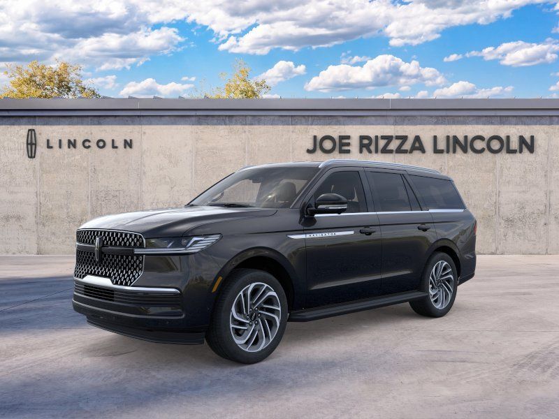 Infinite Black Metallic Clearcoat 2026 Lincoln Navigator SUV / Crossover Four-Wheel Drive Automatic