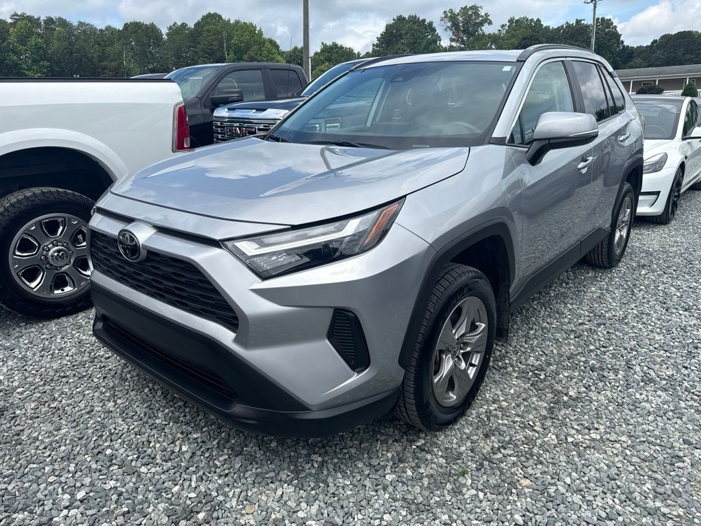 Silver Sky Metallic 2025 Toyota RAV4 SUV / Crossover Front-Wheel Drive 8-Speed Automatic
