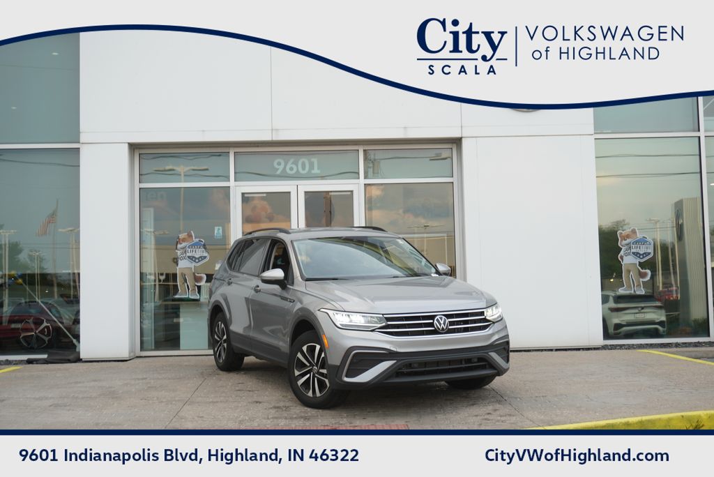 Pyrite Silver Metallic 2024 Volkswagen Tiguan SUV / Crossover All-Wheel Drive 8-Speed Automatic
