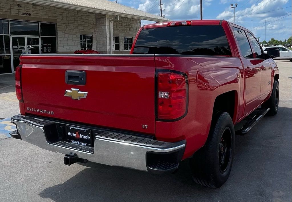 2018 Chevrolet Silverado 1500 LT Red at Bravo Nissan