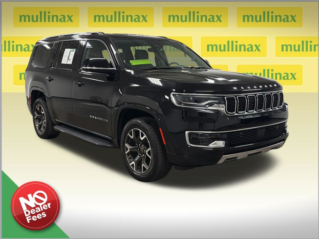 Diamond Black Crystal Pearlcoat 2023 Jeep Wagoneer SUV / Crossover 4X2 8-Speed Automatic