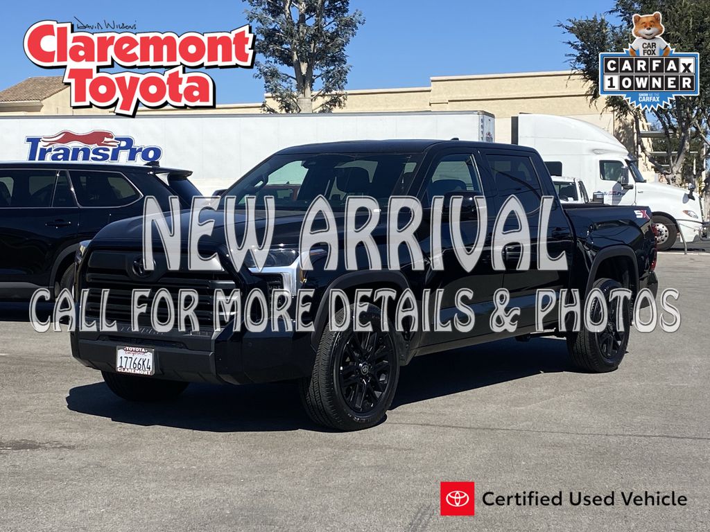 Midnight Black Metallic 2026 Toyota Tundra Pickup Truck Four-Wheel Drive Automatic