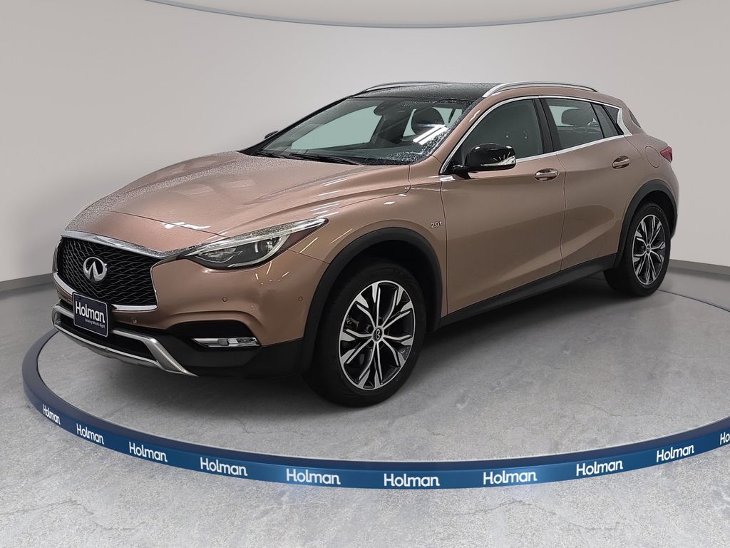 Red (Liquid Copper) 2017 INFINITI QX30 SUV / Crossover All-Wheel Drive 7-Speed Automatic