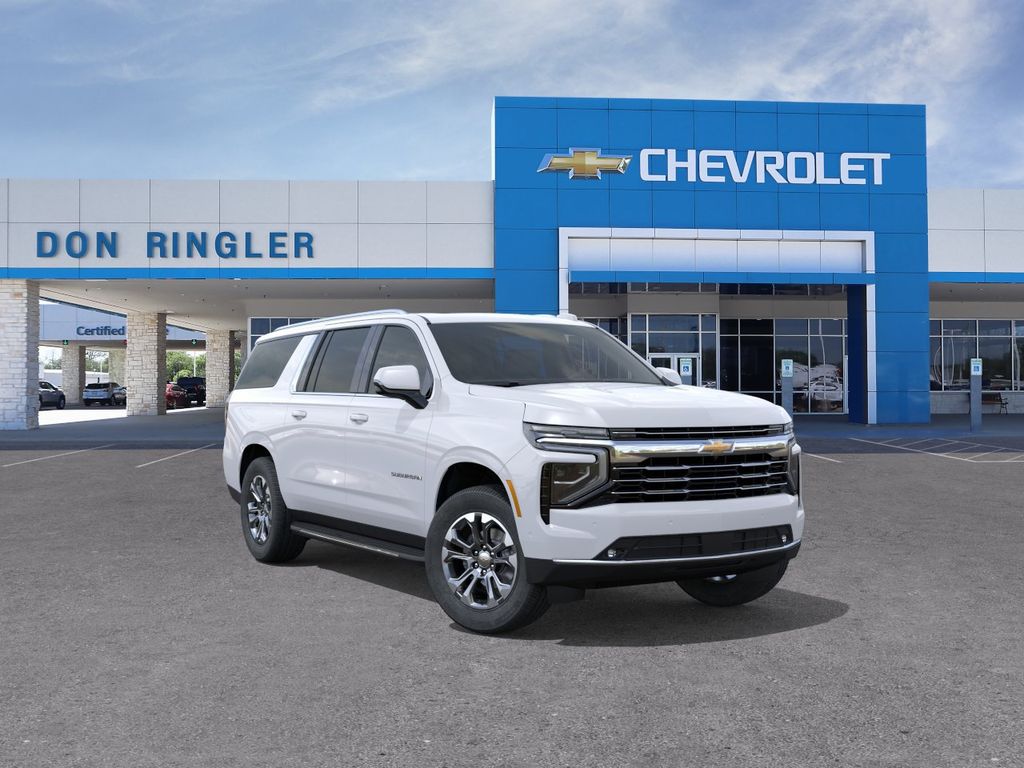 Summit White 2026 Chevrolet Suburban SUV / Crossover 4X2