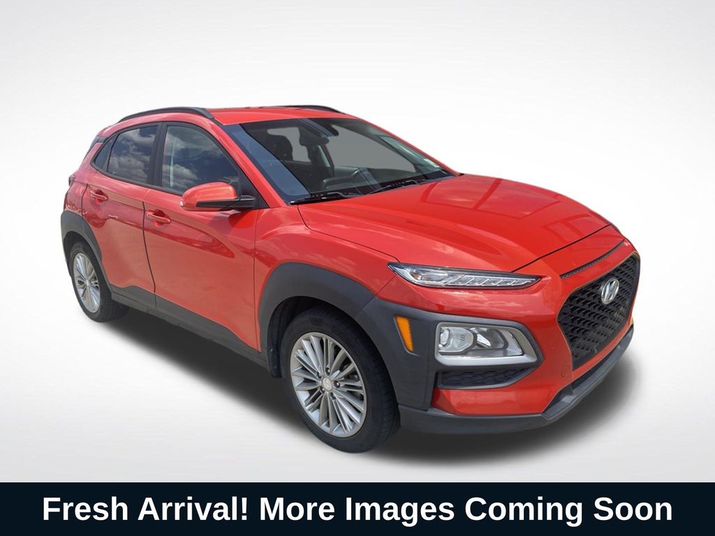 Sunset Orange 2020 Hyundai Kona SUV / Crossover Front-Wheel Drive 6-Speed Automatic
