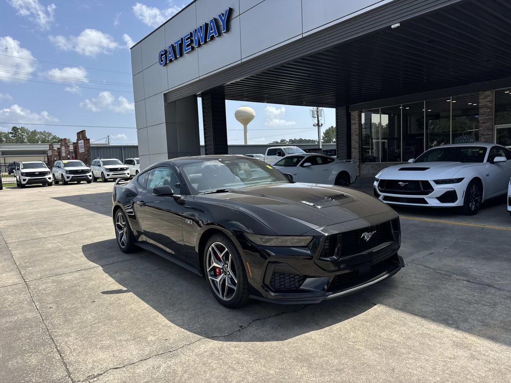 Shadow Black 2026 Ford Mustang Coupe Rear-Wheel Drive Automatic