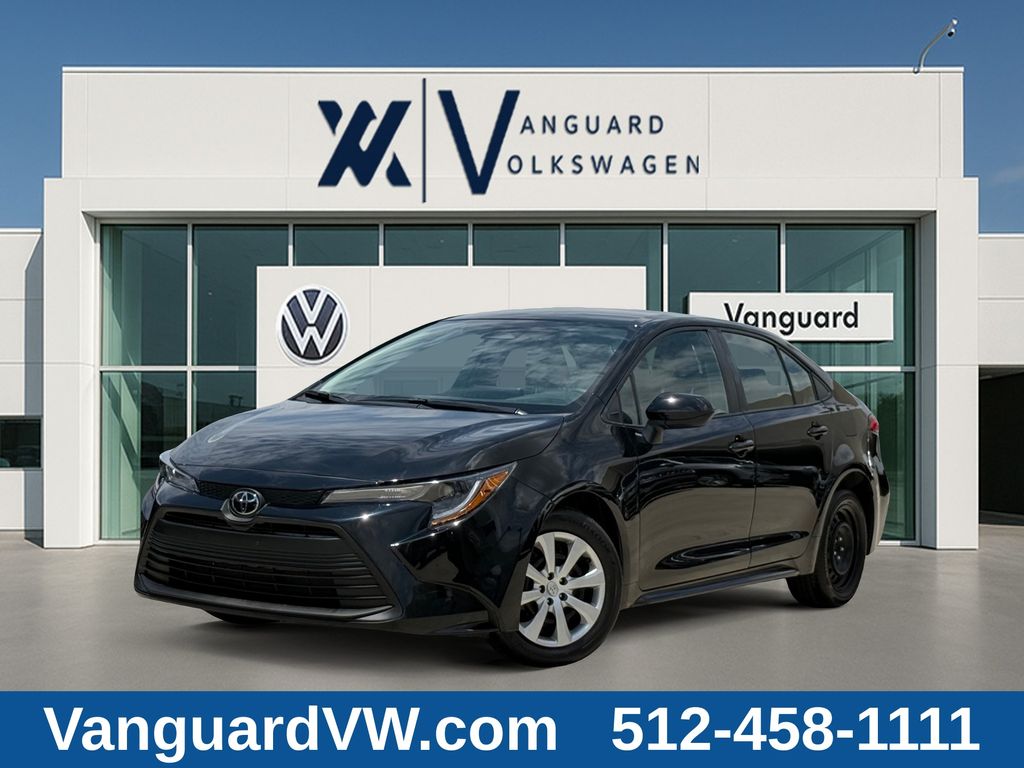Midnight Black Metallic 2026 Toyota Corolla Sedan Front-Wheel Drive Continuously Variable Transmission