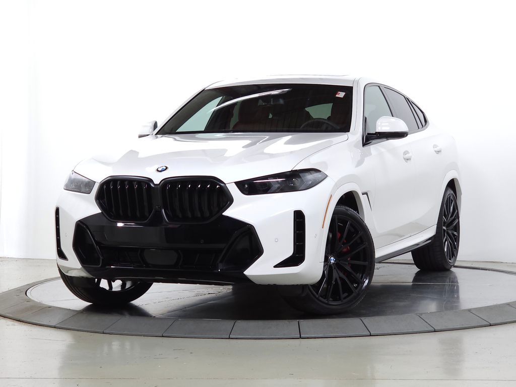 Alpine White 2026 BMW X6 SUV / Crossover All-Wheel Drive 8-Speed Automatic