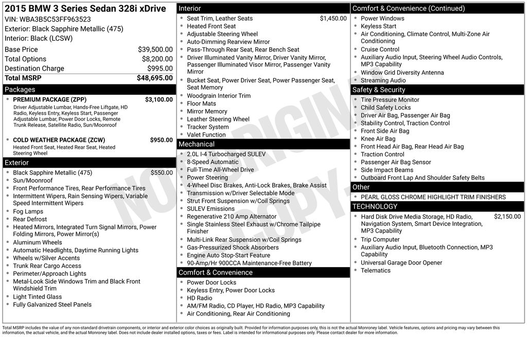 2015 BMW 328i xDrive