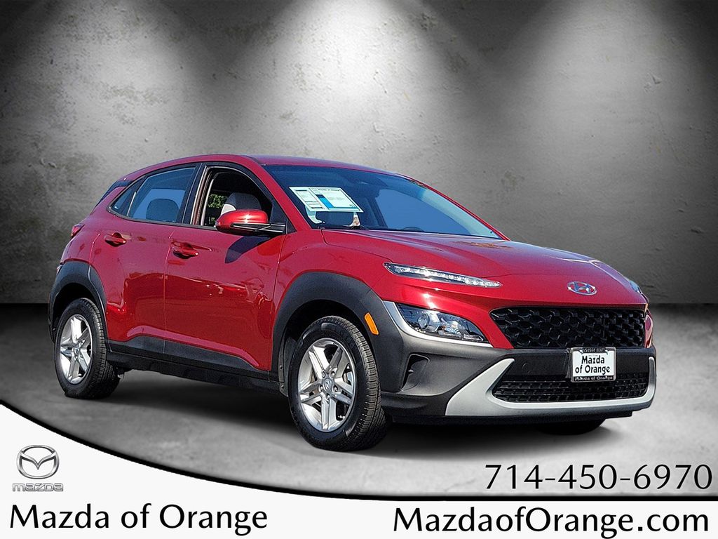 Ultimate Red 2023 Hyundai Kona SUV / Crossover All-Wheel Drive Continuously Variable Transmission