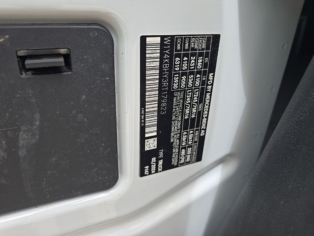 Used 2024 Mercedes-benz Sprinter 2500 Van