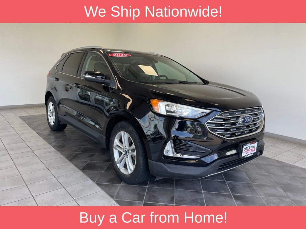 Agate Black Metallic 2019 Ford Edge SUV / Crossover Front-Wheel Drive 8-Speed Automatic